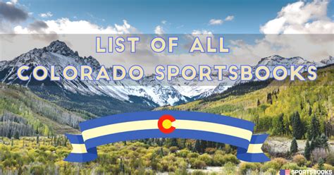 sportsbooks co|colorado online sportsbooks.